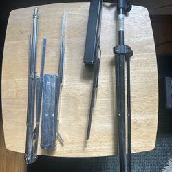 Two Adjustable Folding Music Stands