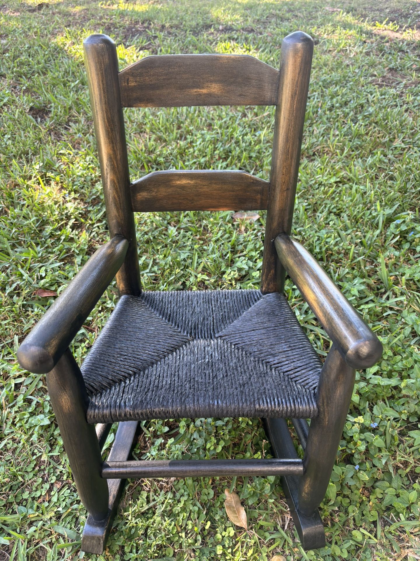Antiqued Toddler Rocking Chair **Perfect Holiday Photo Prop!