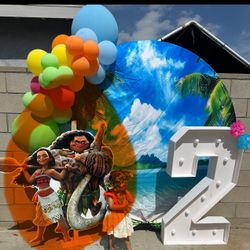 Moana Theme Party Decorations 