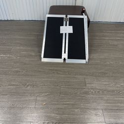$60 / New 3 foot (36” long) all aluminum wheelchair or heavy equipment loading ramp / 800 pound capacity