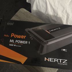 Hertz Mille Amp ML Power 1 