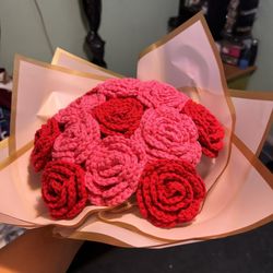 Pink And Red Bouquet 