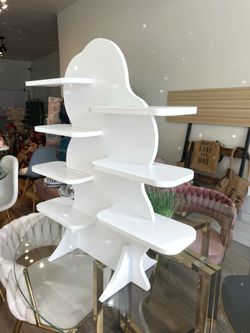 Modern Wooden Display Rack for Small Items