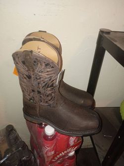 Ariat steel toe boots