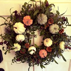 Handmade Fall Wreath