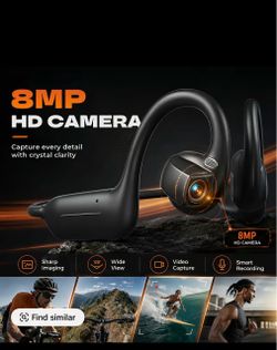 Headphones with camera