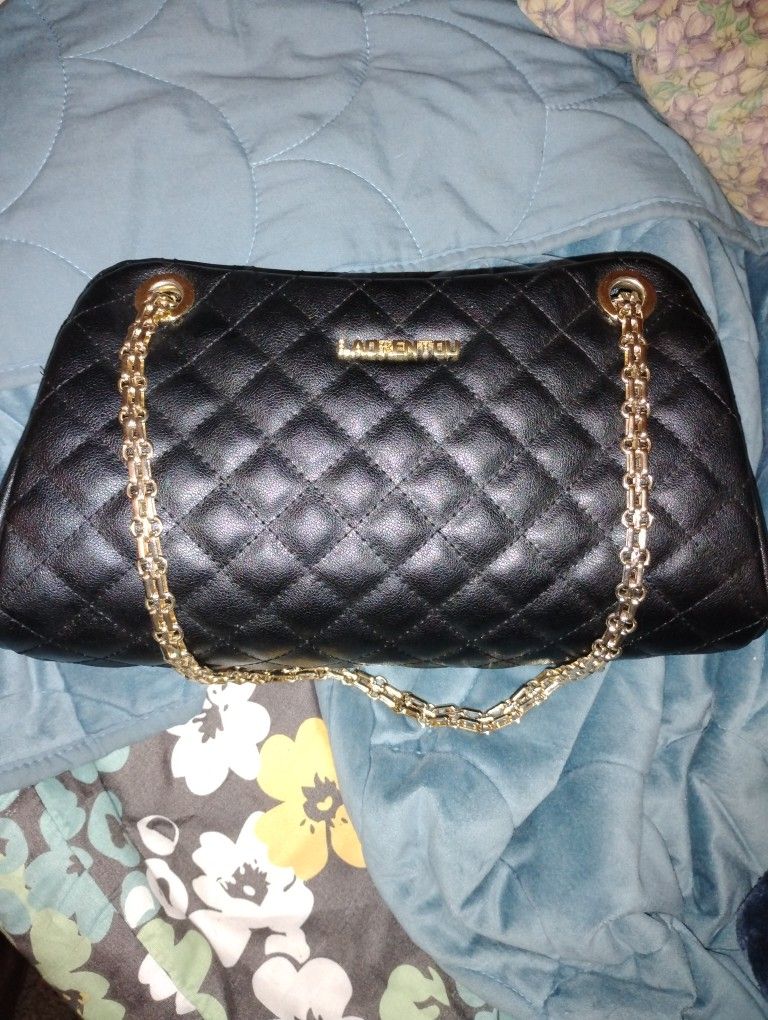 LAORENTOU quilted leather crossbody bag