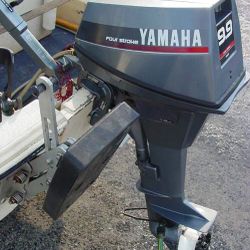 Yamaha 9.9 Outboard Motor, Electric Start