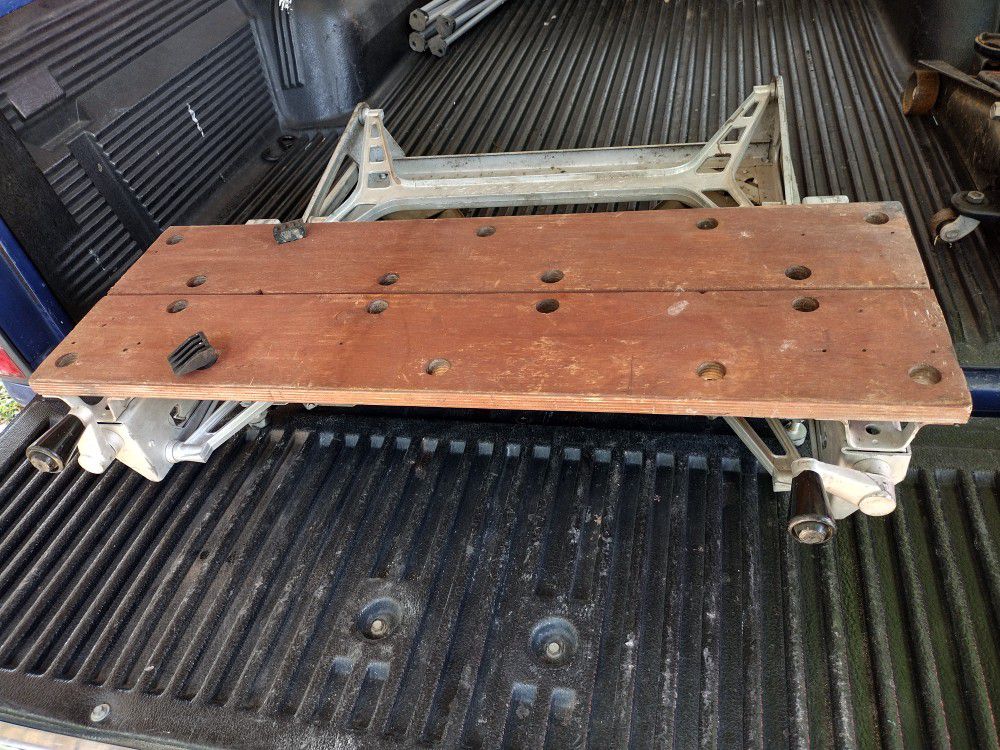 YES Posted - Vintage Collapsible Miter Saw Table Stand "Price Is Firm"