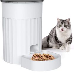 DADYPET Automatic Cat Feeder 3L Programmable Timer Memory Setting Pet Feeder Portion Control Dog Food Dispenser Automatic 1-4 Meals per Day for Small 