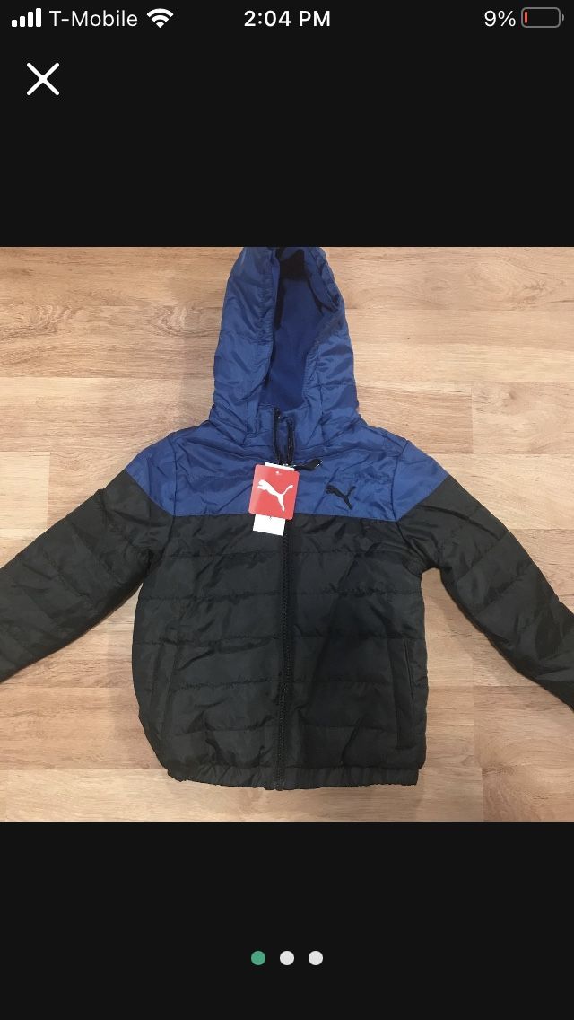 Puma Kids Jacket New