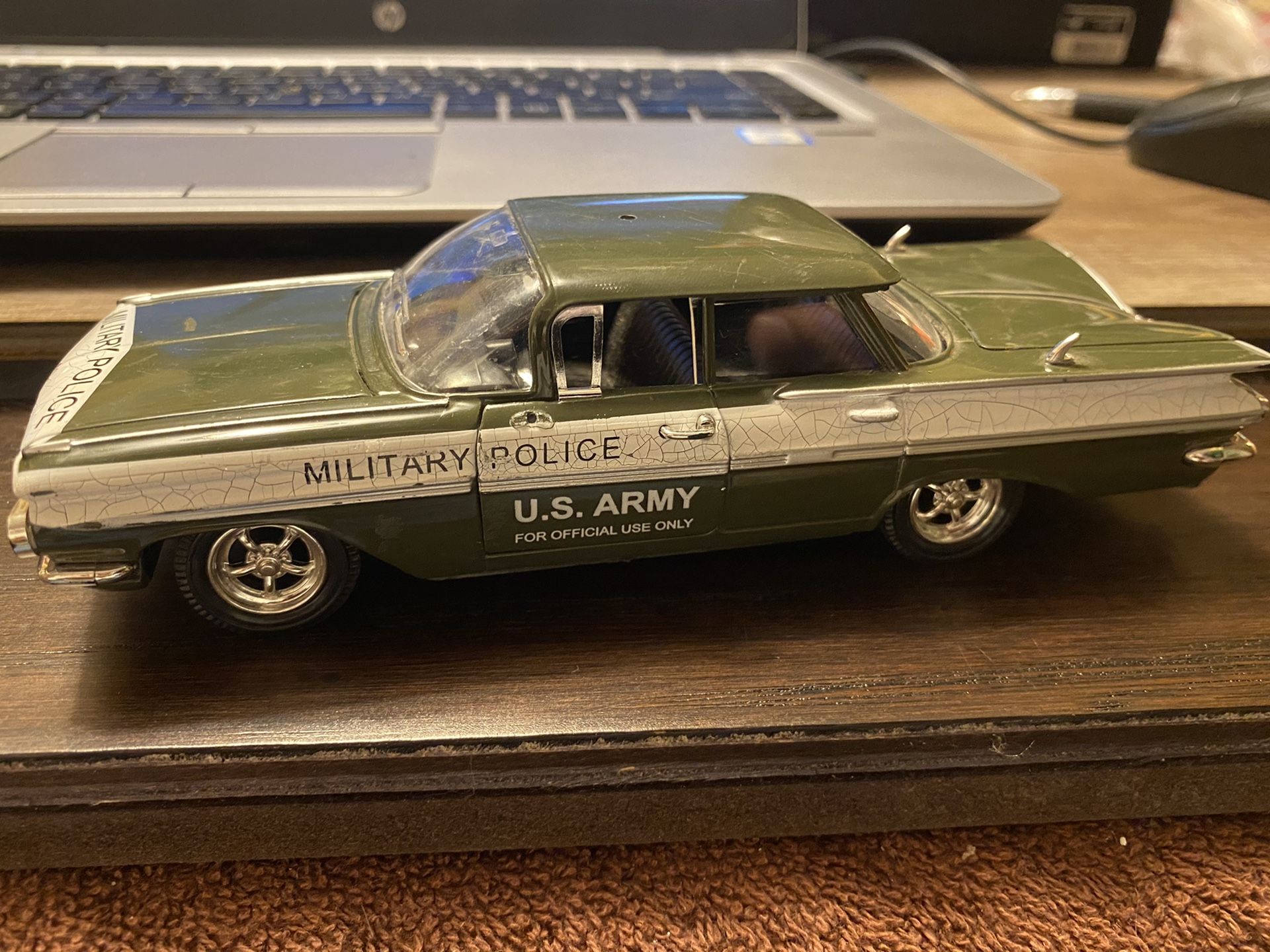 U.S. Army Military Police Car is a Replica of 1959 Chevrolet Impala