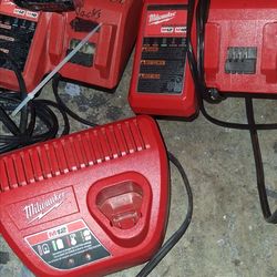 Milwaukee chargers for sale