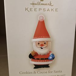 Hallmark Keepsake Cookies & Cocoa for santa