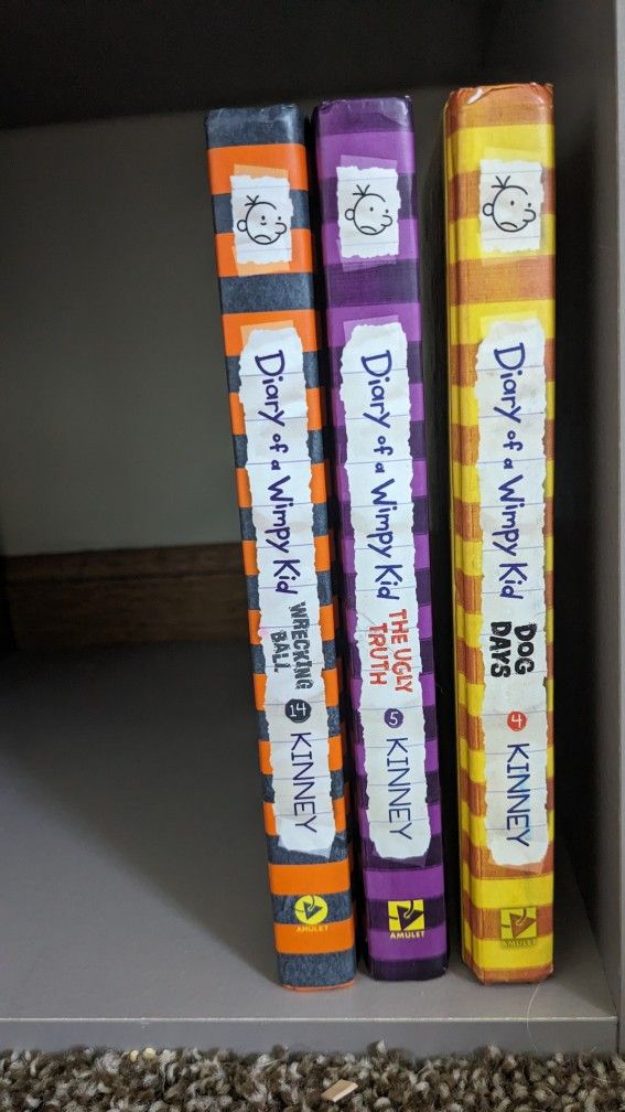 Diary Of A Wimpy Kid (3 Books)