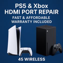 PS5 And Xbox HDMI Port Repair