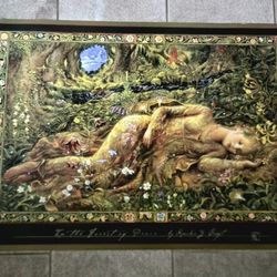 Kinuko Y. Craft In the Forest of Peace Art Poster Fantasy 24x36" HTF