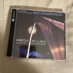 2 Cd Set Styx REO Speedwagon Arch Allies Live At Riverport 