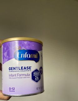 7 cans gentlease enfamil formula