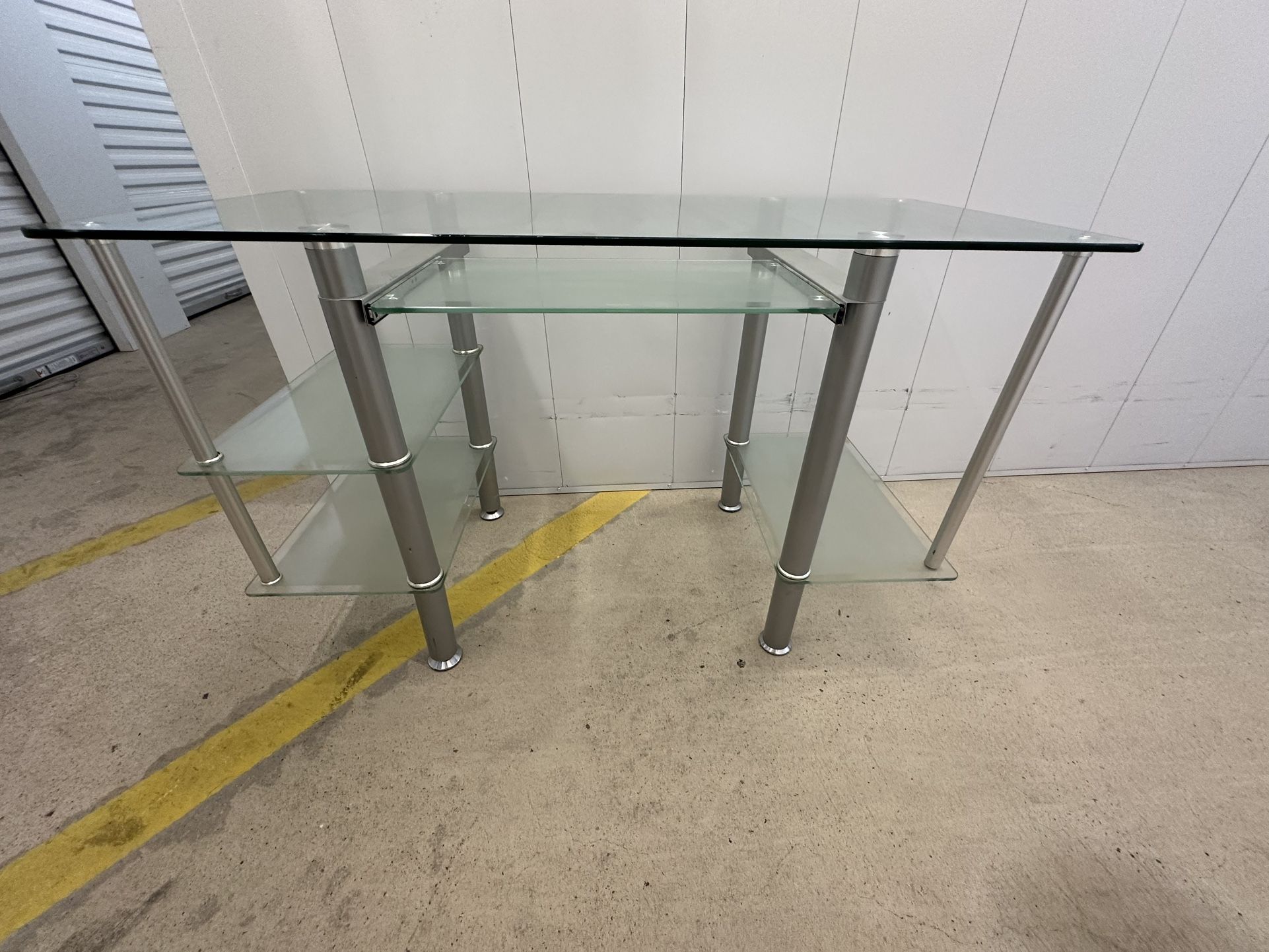 Glass Computer Desk