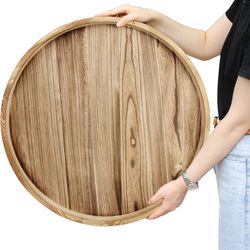 Round Ottoman Table Tray