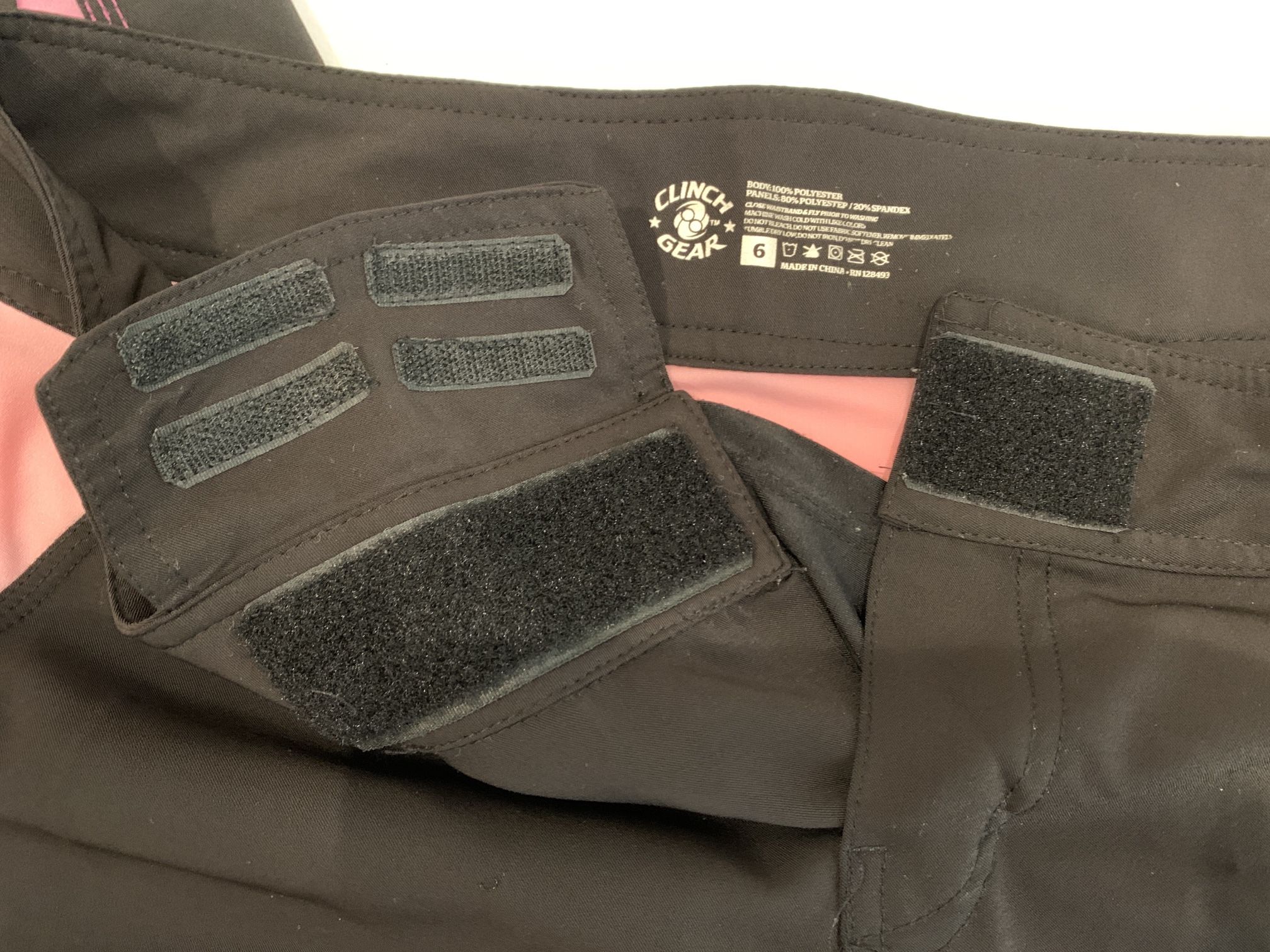 2 Clinch Gear shorts, Size 6