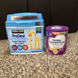 Similac Aluminum And Procare Kirkland Formula