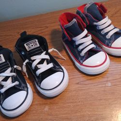 Baby Shoes Size 6 And 7 Converse All Stars