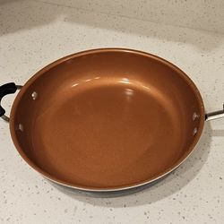 LARGE,  2. HANDLE. FARBERWARE. FRY. PAN