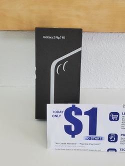 Galaxy Z Flip7 FE 5G 6.7" (Unlocked) 256GB Black New