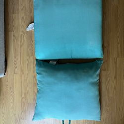 Mainstays Teal Patio Chair Cushion