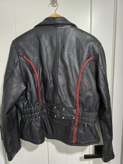 Ladies Leather Riding Jacket
