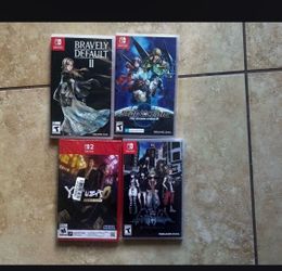 Nintendo switch games new $25 each one or 2 for $45 price firm
