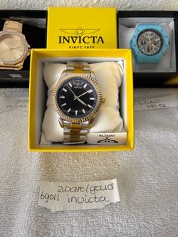 Invicta Specialty I by Invicta Men's Watch - 40mm. Gold. Steel (69011)