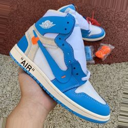 Jordan 1 High Off-White University Blue 25