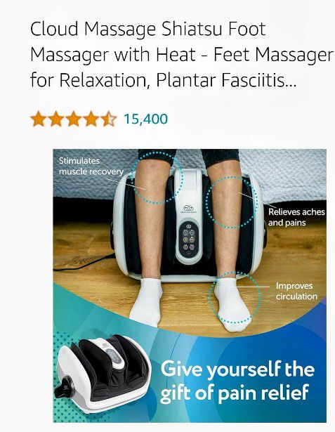 Foot Massage with Heat