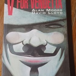 V For Vendetta 30th Anniversary Paperback Comic Book Video Game