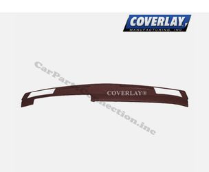 Coverlay - Dash Board Cover Maroon w/Side Vents Cut Out 18- 638-MR For S10 Blazer