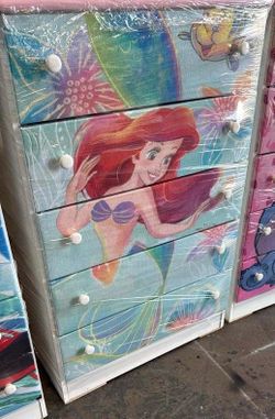 Little Mermaid 5 drawer (( Limited Edition