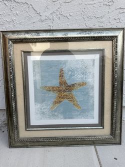 Starfish Picture With photo Frame