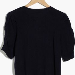 FRAME Frankie Puff Short sleeve Sweater 