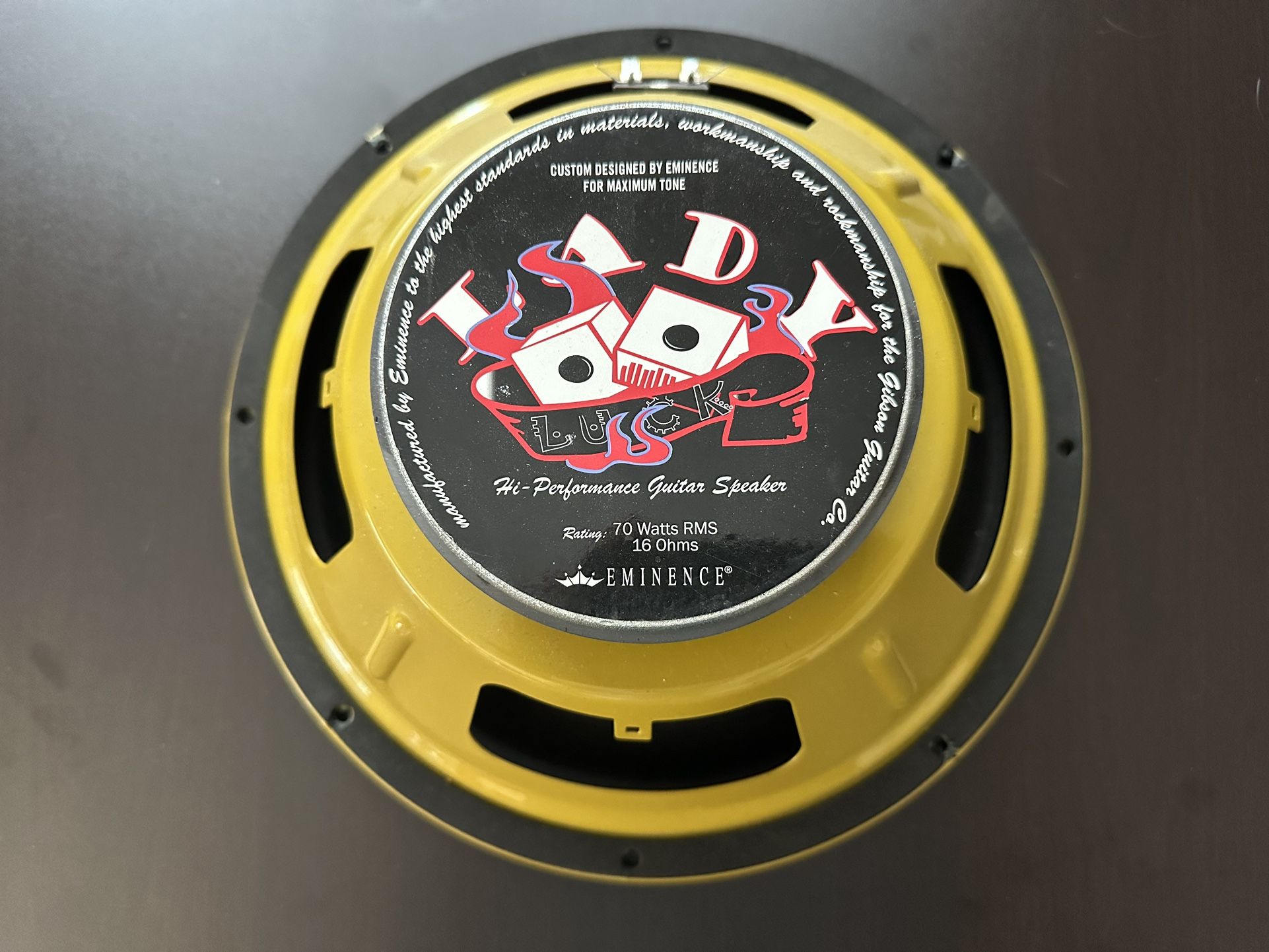 12” Eminence Lady Luck Guitar Speaker 16 Ohm 70 Watt