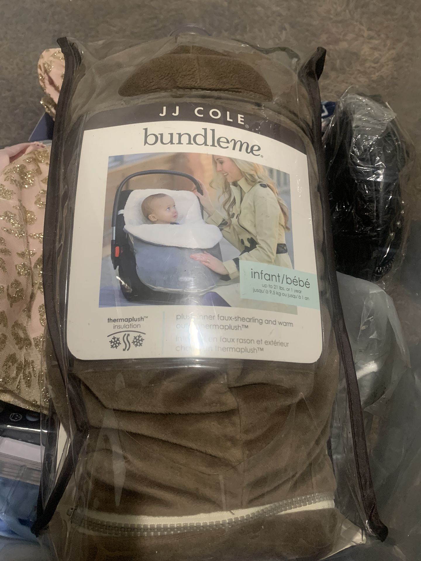 J J Cole Bundle Me Car Seat Cover