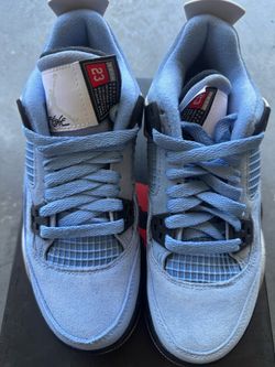 Air Jordan 4 university blue UNC blue GS 3.5Y