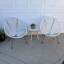 Outdoor patio chairs