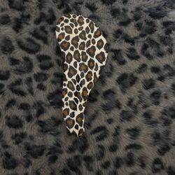 leapord print hairbrush 