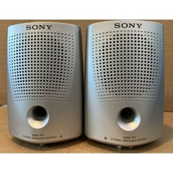 Sony SRS-P7 Passive Speaker System with Stereo Mini-Plug Input