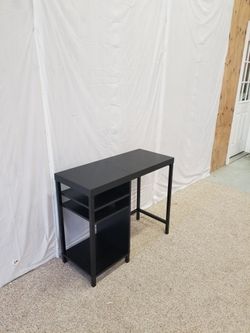 Mainstays Sumpter Park Cube Storage Desk Black for Sale in