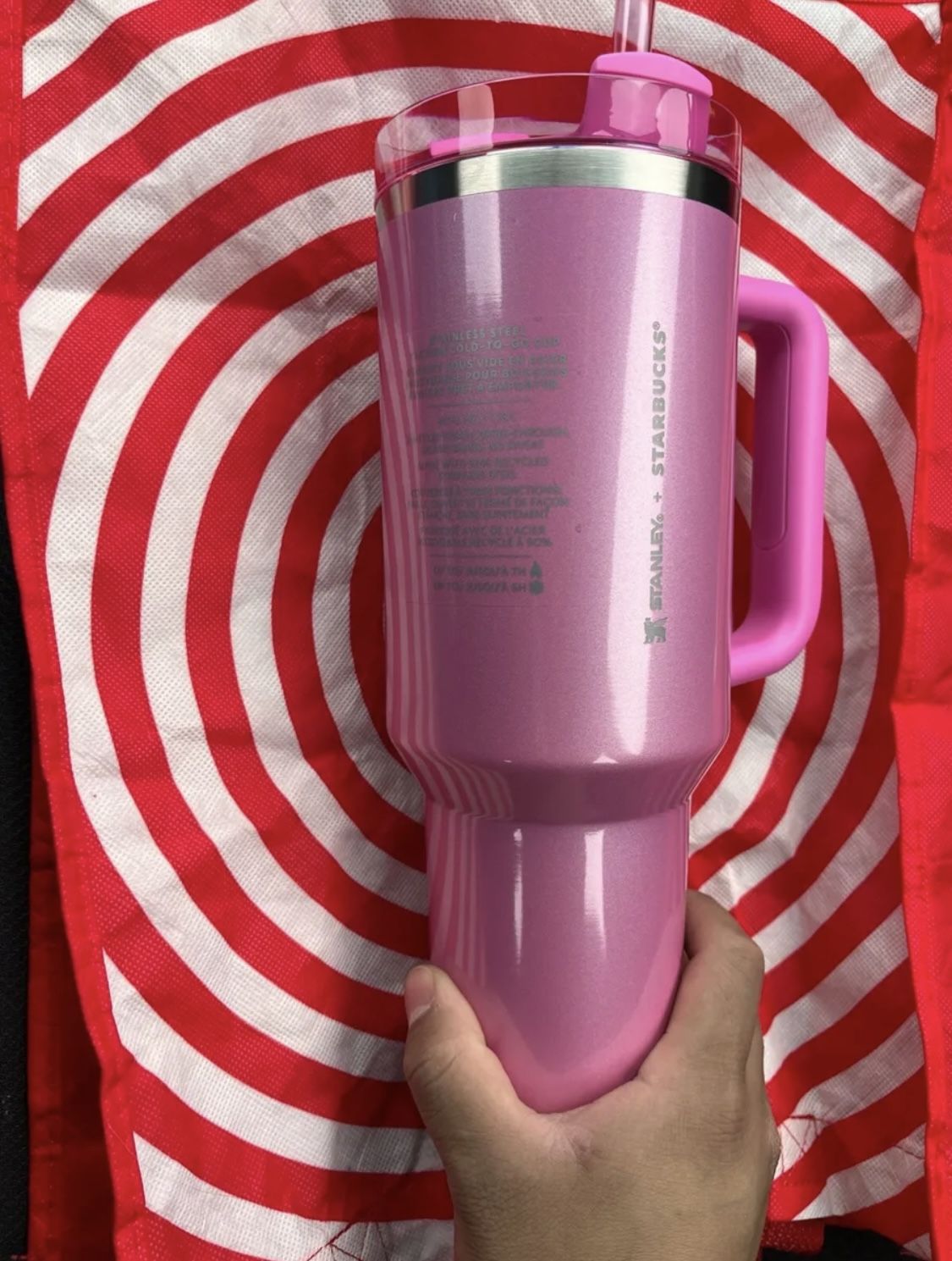 Stanley Starbucks Pink