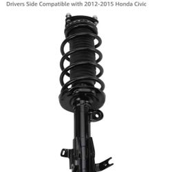 Front Pair  Of Honda Civic Struts For 2012 To 2015